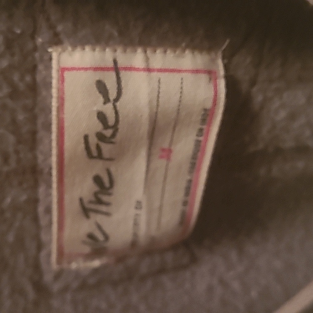 (SOLD) Free People Lou Moto Zip Jacket in GREEN SIZE M - Picture 7 of 11